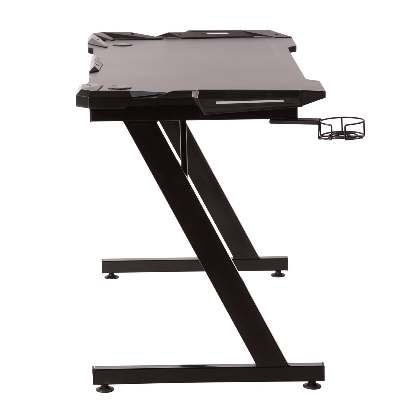 Gaming Desk K Shaped Computer Desk Office Workstation Wamer