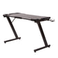 Gaming Desk K Shaped Computer Desk Office Workstation Wamer