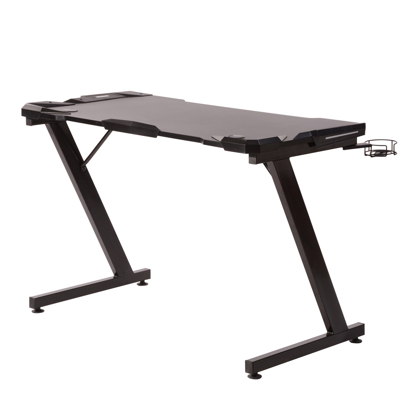 Gaming Desk K Shaped Computer Desk Office Workstation Wamer