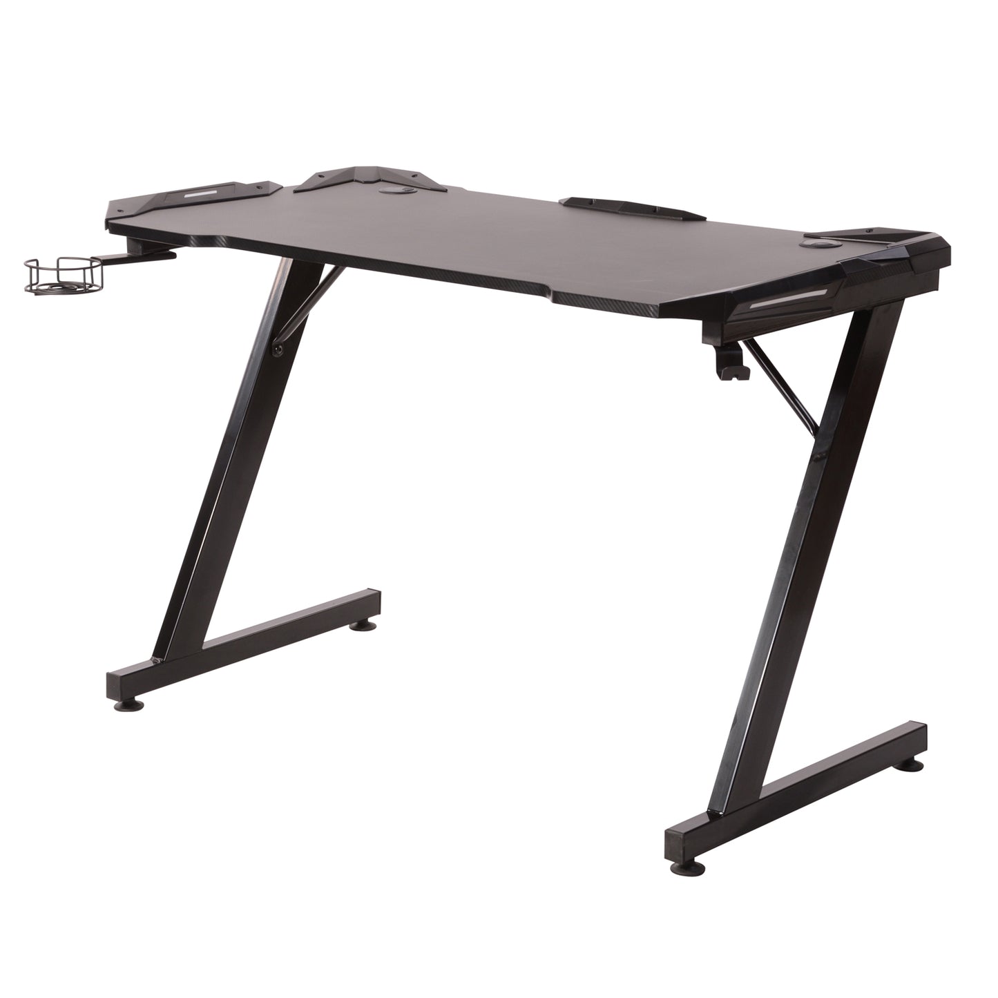 Gaming Desk K Shaped Computer Desk Office Workstation Wamer