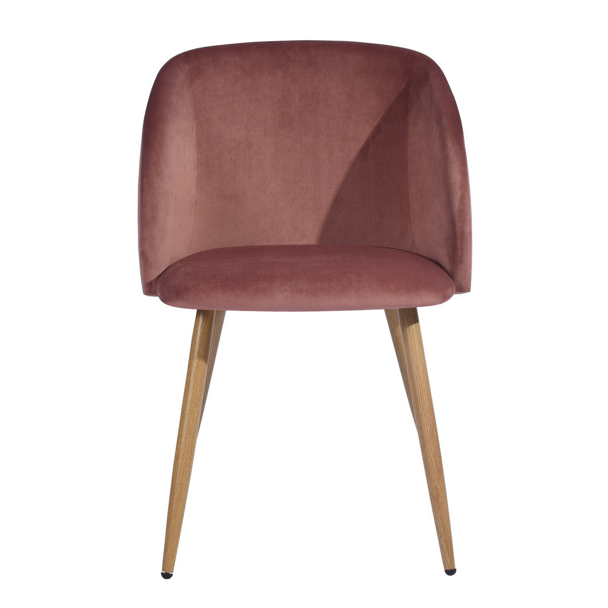 Dining Chairs Velvet Upholstered Metal Legs Ynez