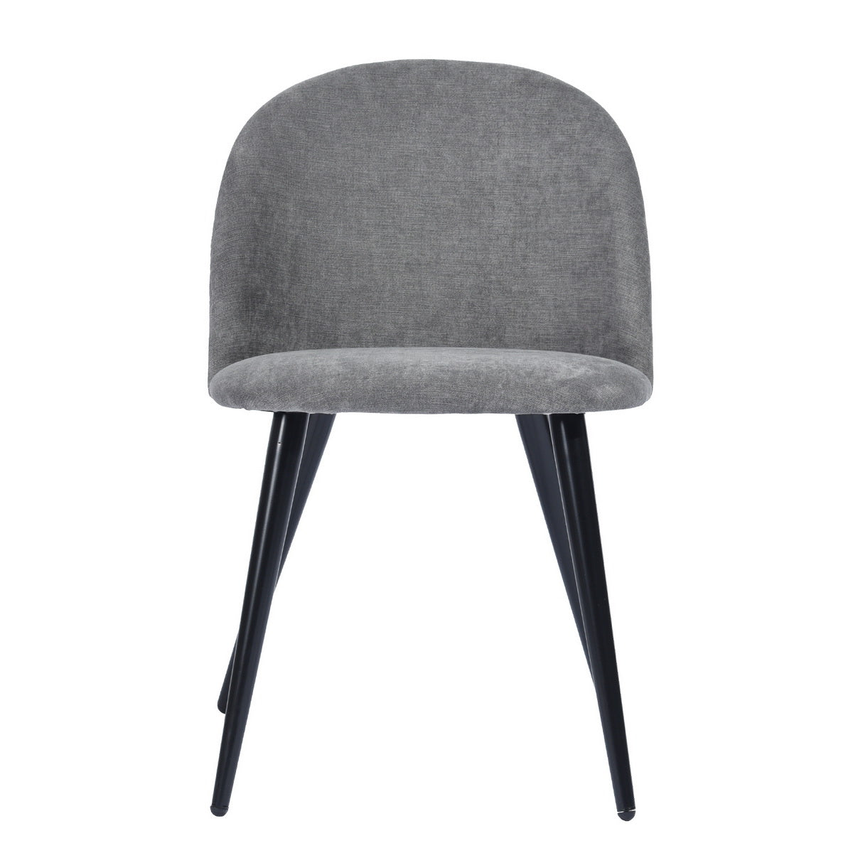 Dining Chairs Fabric Upholstered Metal Legs Kitchen Side Chair Zomba