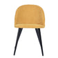 Dining Chairs Fabric Upholstered Metal Legs Kitchen Side Chair Zomba