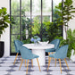 Dining Chairs Velvet Upholstered Metal Legs Kitchen Side Chair Zomba