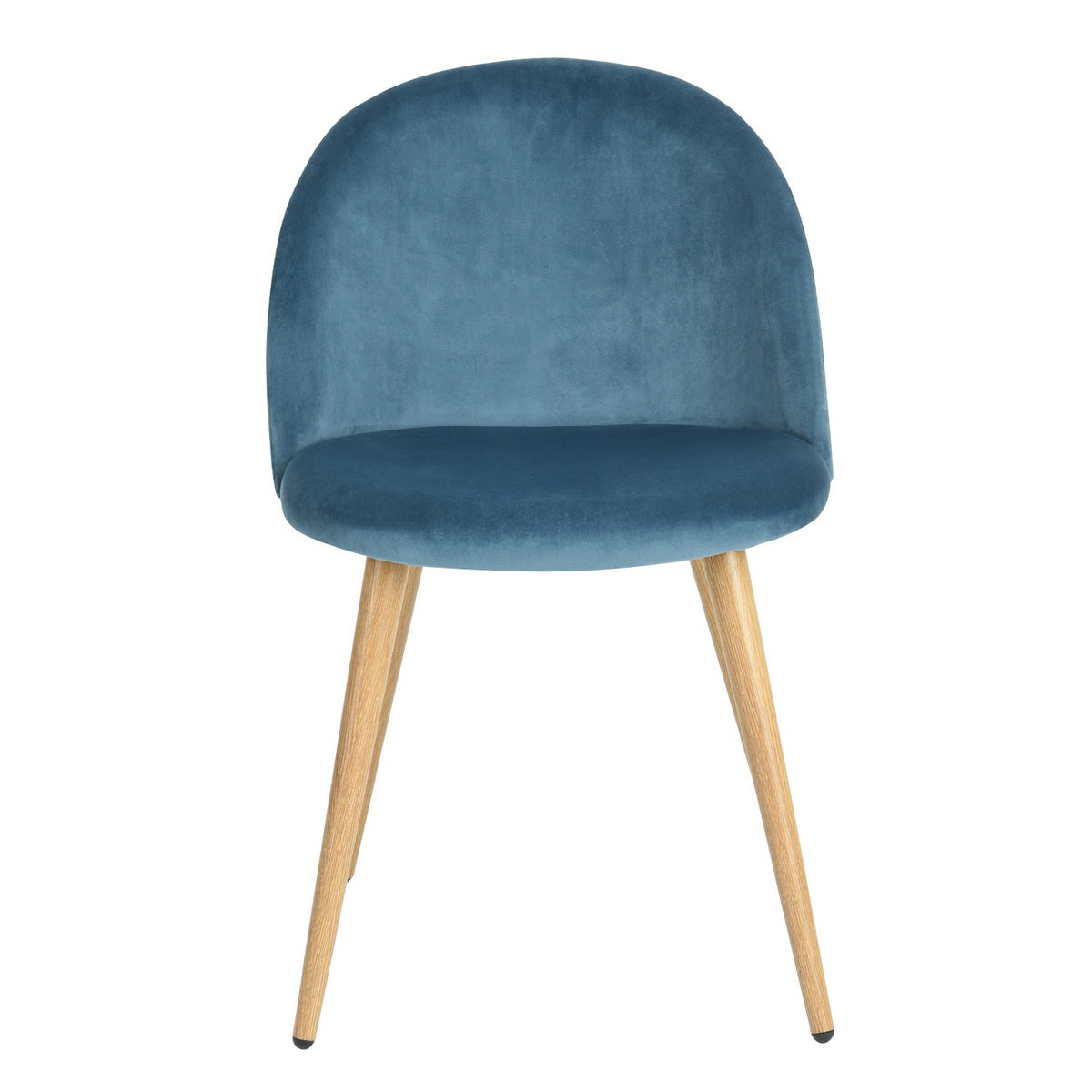 Dining Chairs Velvet Upholstered Metal Legs Kitchen Side Chair Zomba