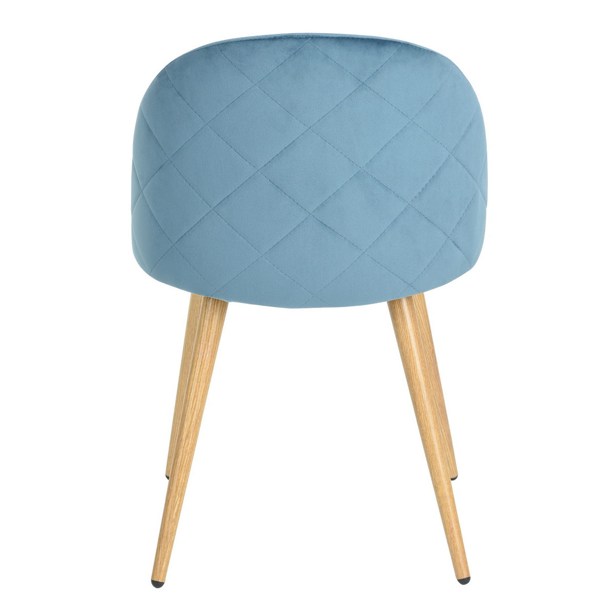 Dining Chairs Velvet Upholstered Metal Legs Kitchen Side Chair Zomba