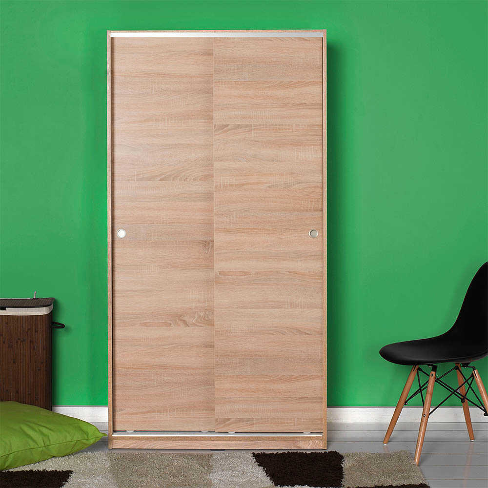 Wardrobe W/ Two Sliding Doors Sonoma SWD