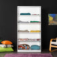 Wardrobe W/ Two Sliding Doors White SWD