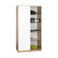 Wardrobe W/ Two Sliding Doors Sonoma & White SWD