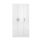 Bodrum Wardrobe W/ Three Doors White TPG