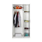 Bodrum Wardrobe W/ Three Doors White TPG