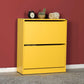 Shoe Cabinet W/ Two Section Yellow SHC
