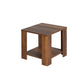 New Line Series Coffee Table W/ Adjustable Shelf Oslo Walnut SHP