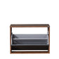 Shoe Cabinet W/ Shoe Storage Oslo Walnut & Anthracite SHC