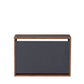 Shoe Cabinet W/ Shoe Storage Oslo Walnut & Anthracite SHC