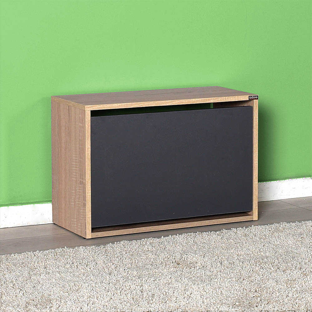 Shoe Cabinet W/ Shoe Storage Sonoma & Anthracite SHC