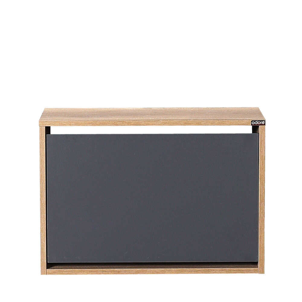 Shoe Cabinet W/ Shoe Storage Tori & Anthracite SHC