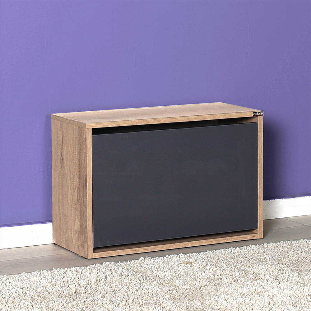 Shoe Cabinet W/ Shoe Storage Tori & Anthracite SHC