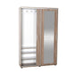 Hallstand & Shoe Cabinet W/ Sliding Doors & Mirror Latte PRT