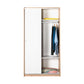 Wardrobe W/ Two Sliding Doors Sonoma & White SWD