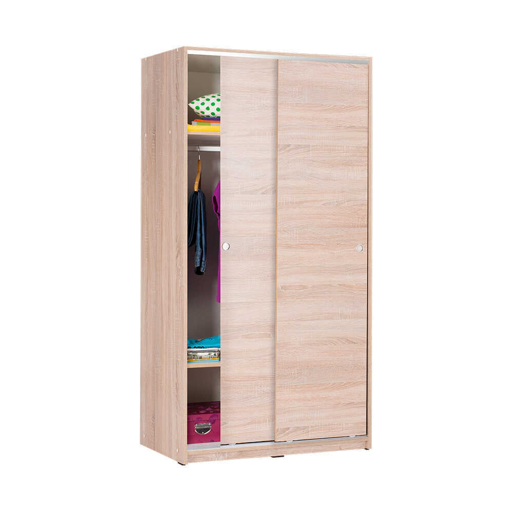 Wardrobe W/ Two Sliding Doors Sonoma SWD