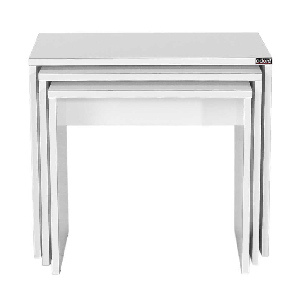 Trio Coffe Table Set White SHP