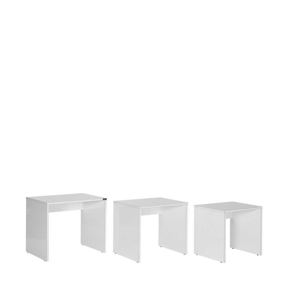 Trio Coffe Table Set White SHP
