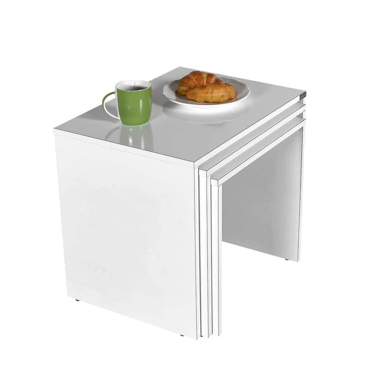 Trio Coffe Table Set White SHP