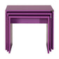 Trio Coffe Table Set Purple SHP