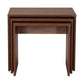 Trio Coffe Table Set Walnut SHP