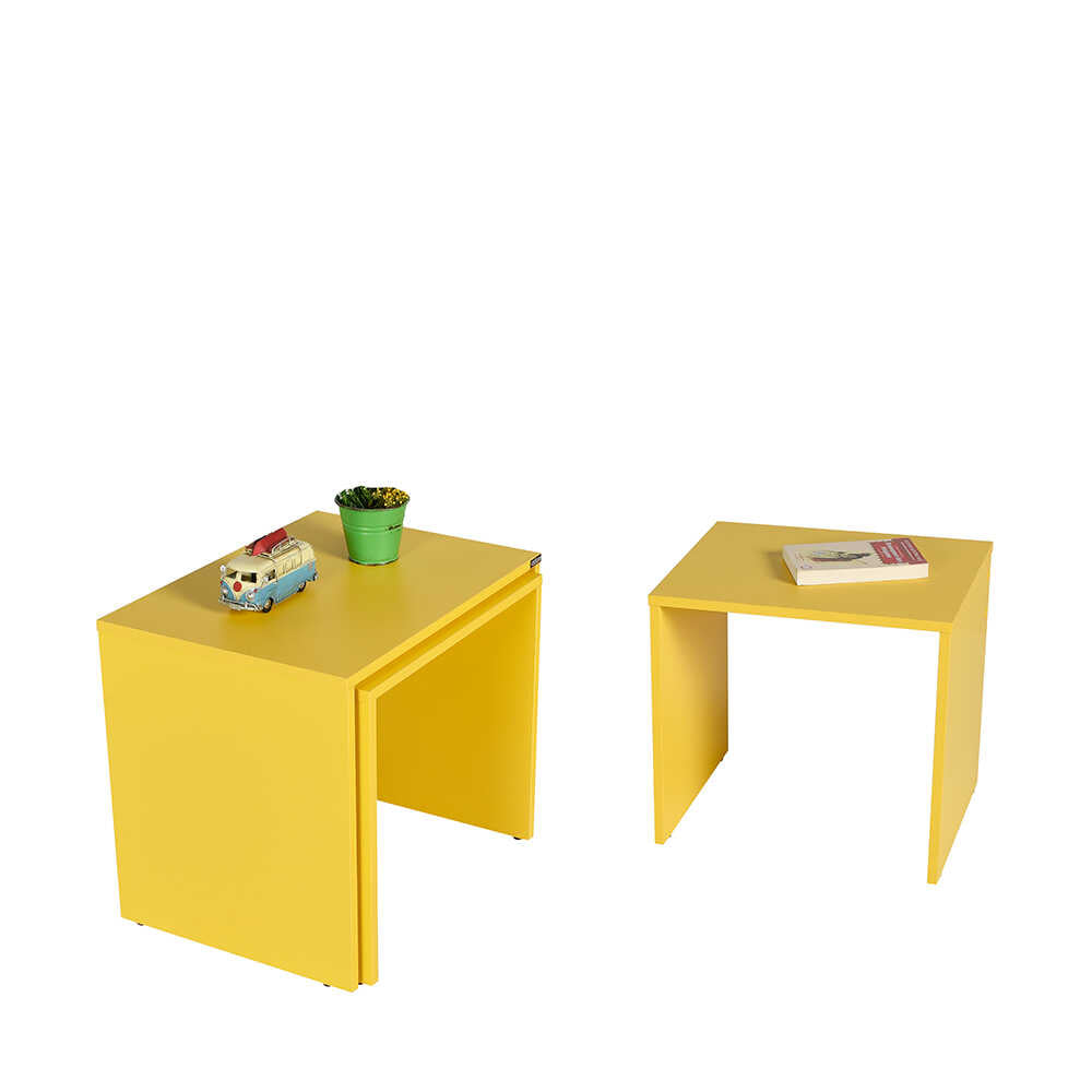 Trio Coffe Table Set Yellow SHP