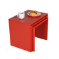 Trio Coffe Table Set Red SHP