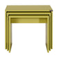 Trio Coffe Table Set Green SHP