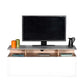 Tv Stand W/ Large Storage Sonoma & High Gloss White TVC