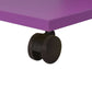 Side Table With Wheels Purple SHP