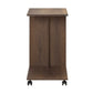 Side Table With Wheels Oslo Walnut SHP