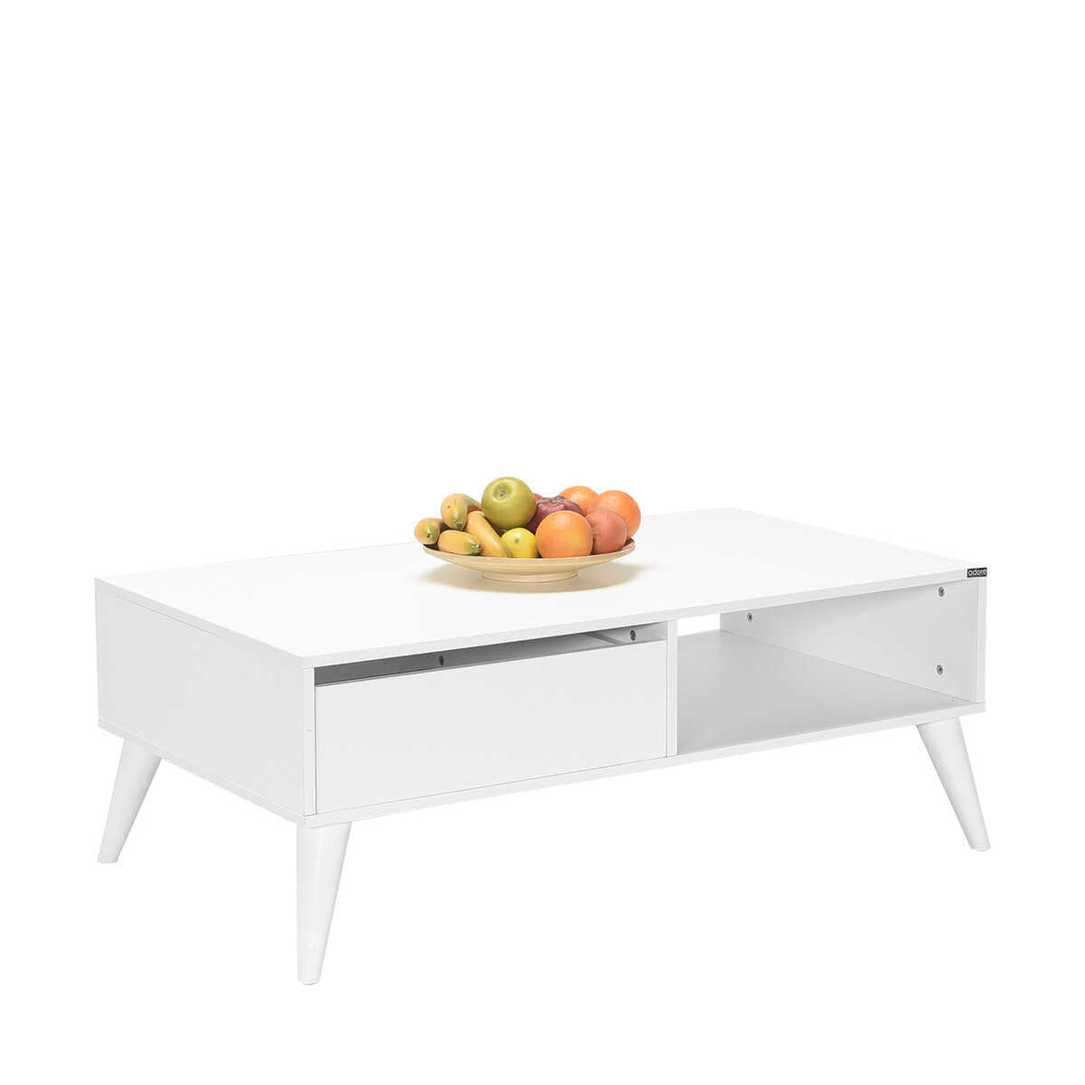 New Line Series Coffee Table W/ One Drawer Diamond White SHP