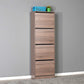 Shoe Cabinet W/ Four Section Sonoma SHC