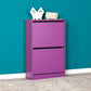 Shoe Cabinet W/ Two Section Purple SHC