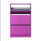 Shoe Cabinet W/ Three Section Purple SHC