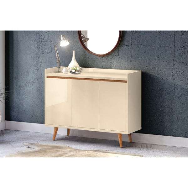 Buffet Nice With 3 Doors 1,2M  Off White/Noce
