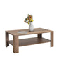 New Line Series Coffee Table W/ Adjustable Shelf Oslo Walnut SHP