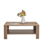 New Line Series Coffee Table W/ Adjustable Shelf Oslo Walnut SHP