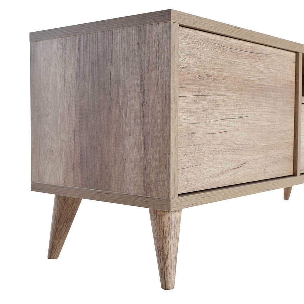 Retro Tv Stand W/ One Drawer & One Section Tori TVR