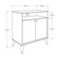 Multipurpose Cabinet W/ Two Doors Red ADR