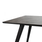 Dining Table Ukko for 6 Pax (Black)
